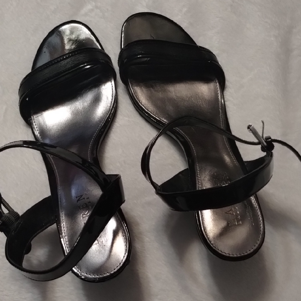Ralph Lauren Black Sandals Sleek Design
